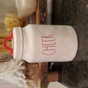 CHEER Rae Dunn canister christmas